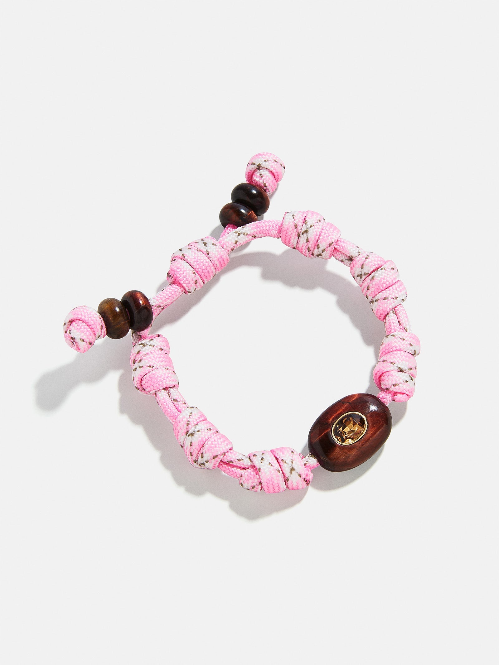 True Aura Semi-Precious Paracord Bracelet - Tiger's Eye
