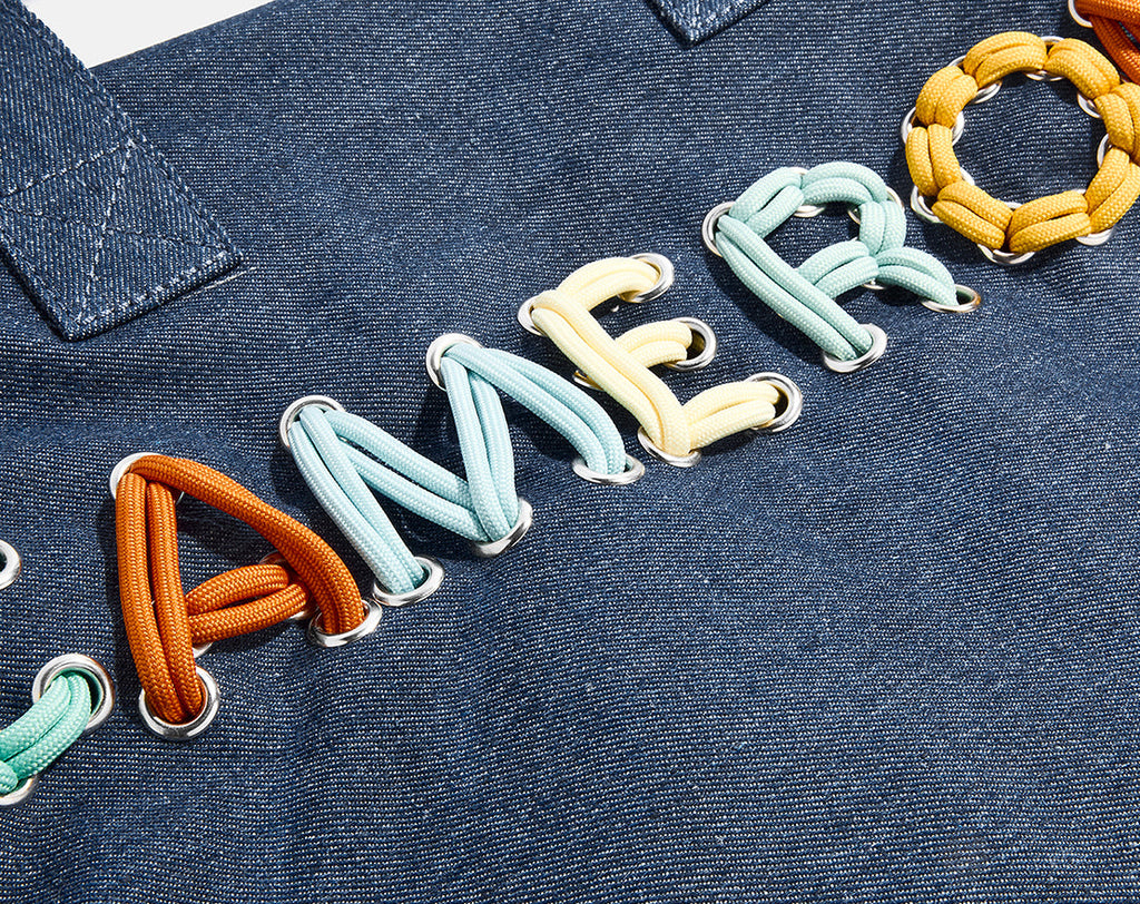 Thready to Go Kids' Custom Duffle - Dark Denim/Multi
