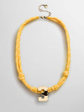 Knotty Varsity Custom Necklace - Marigold Single Digit