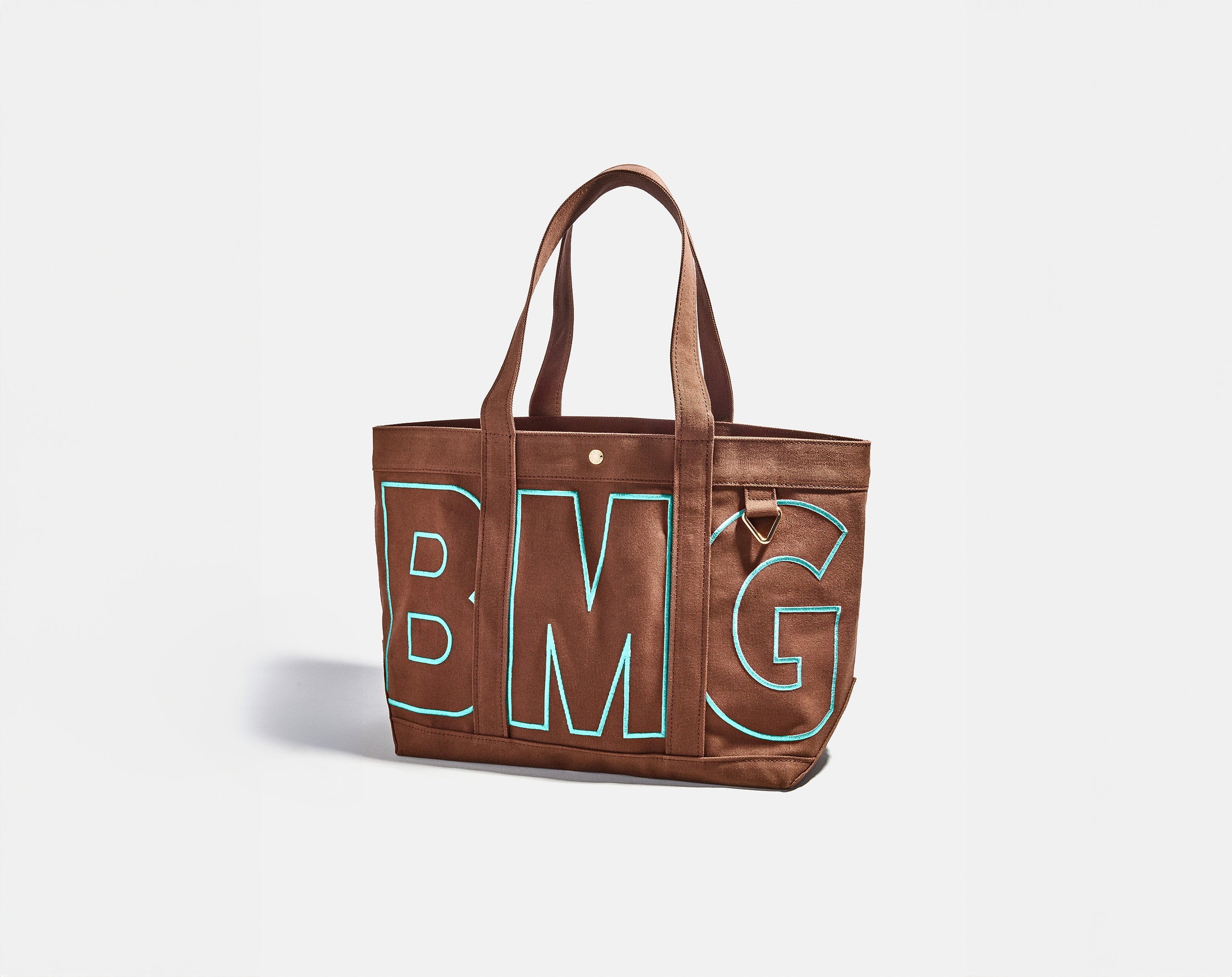 Solid Custom Alpha Tote - Chocolate Brown
