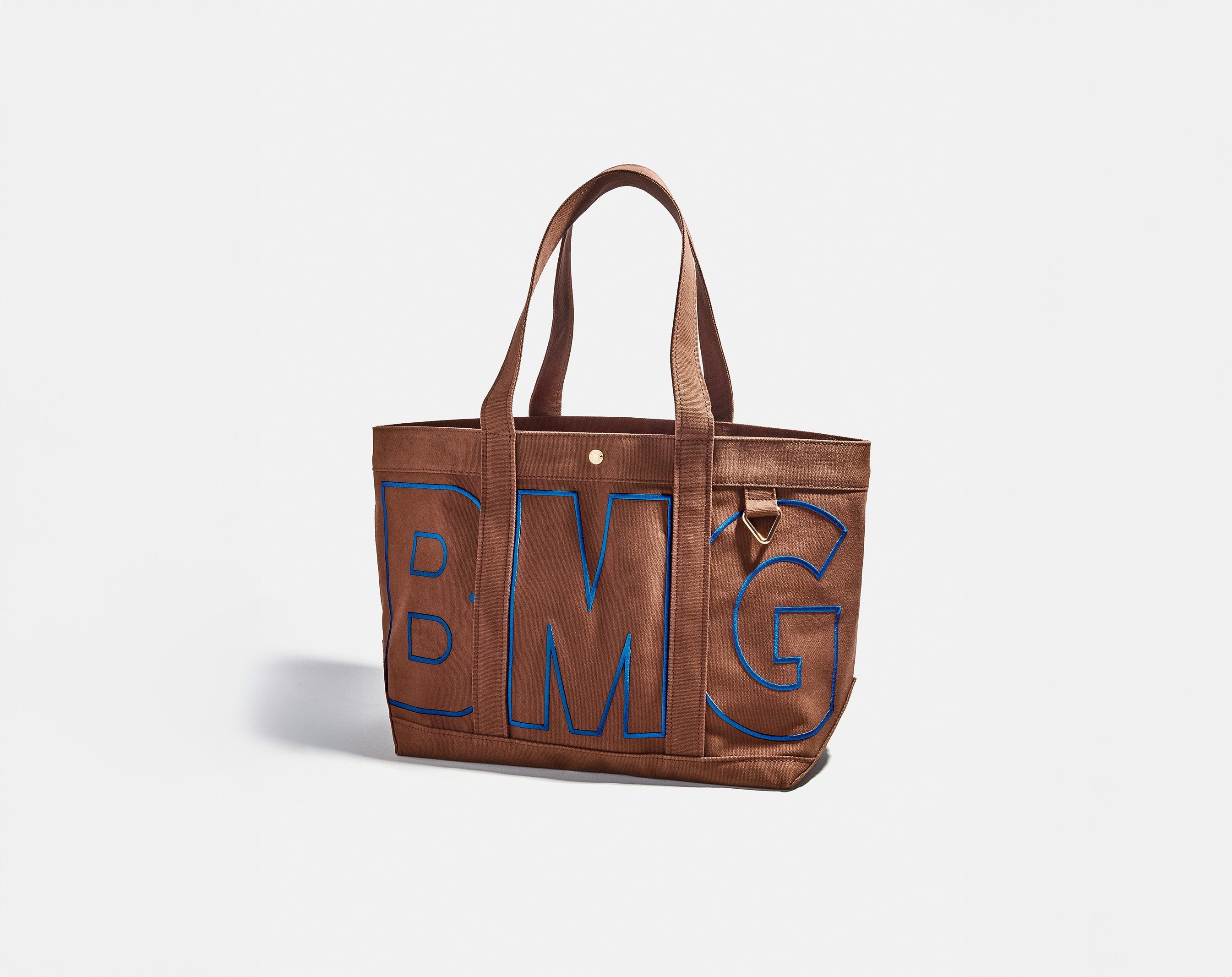 Solid Custom Alpha Tote - Chocolate Brown