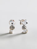 Peanuts Snoopy Americana Earrings - Blue