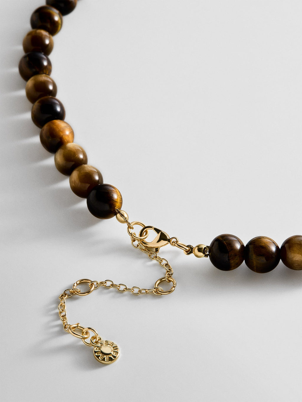 Janelle Semi-Precious Necklace - Tiger's Eye
