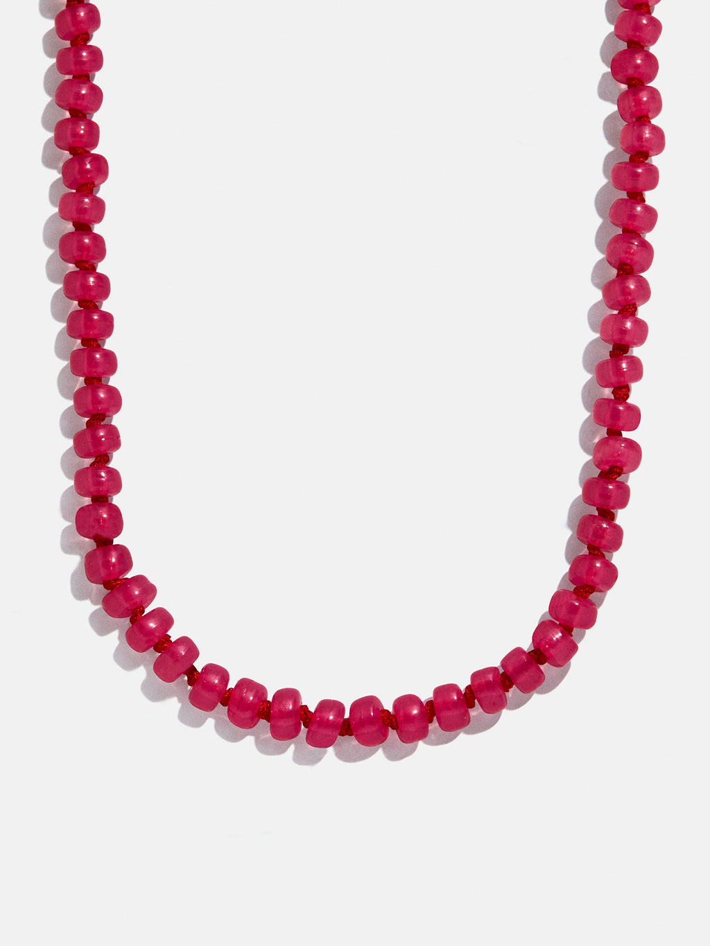 Bead-azzled Kids Necklace - Hot Pink