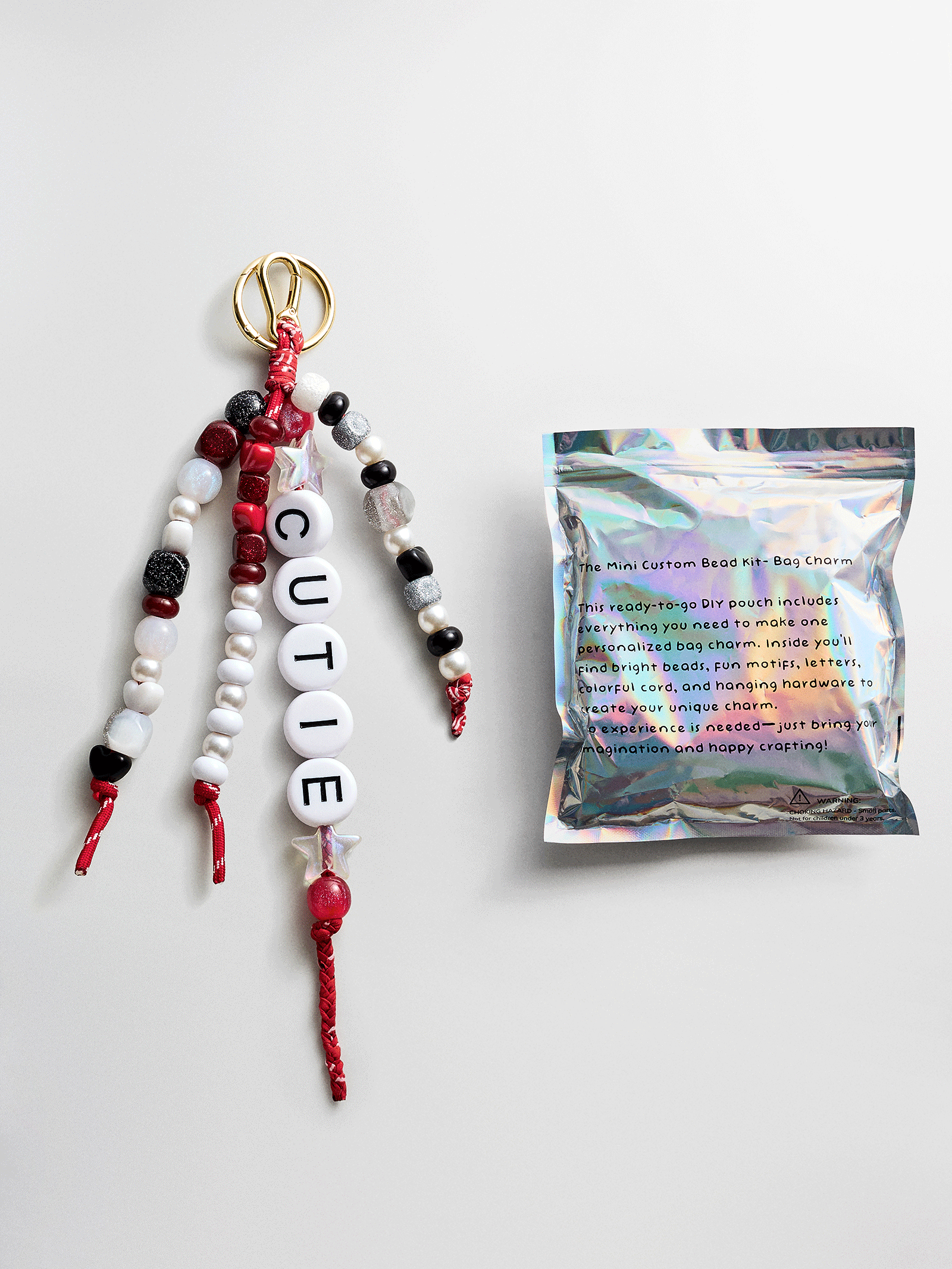 The Mini Custom Bead Kit - Red/Star