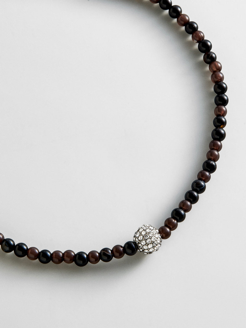 Kyanna Semi-Precious Waterproof Anklet - Onyx
