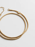 Gia Waterproof Anklet - Gold/Pavé