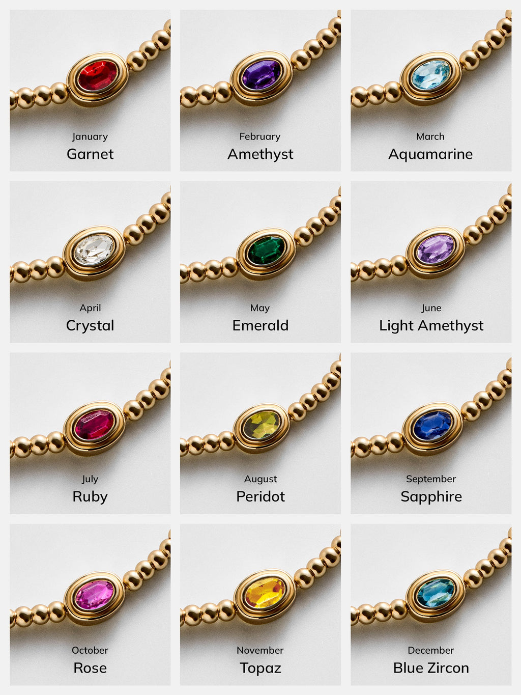 Valerie Bezel Pisa Bracelet - Sapphire
