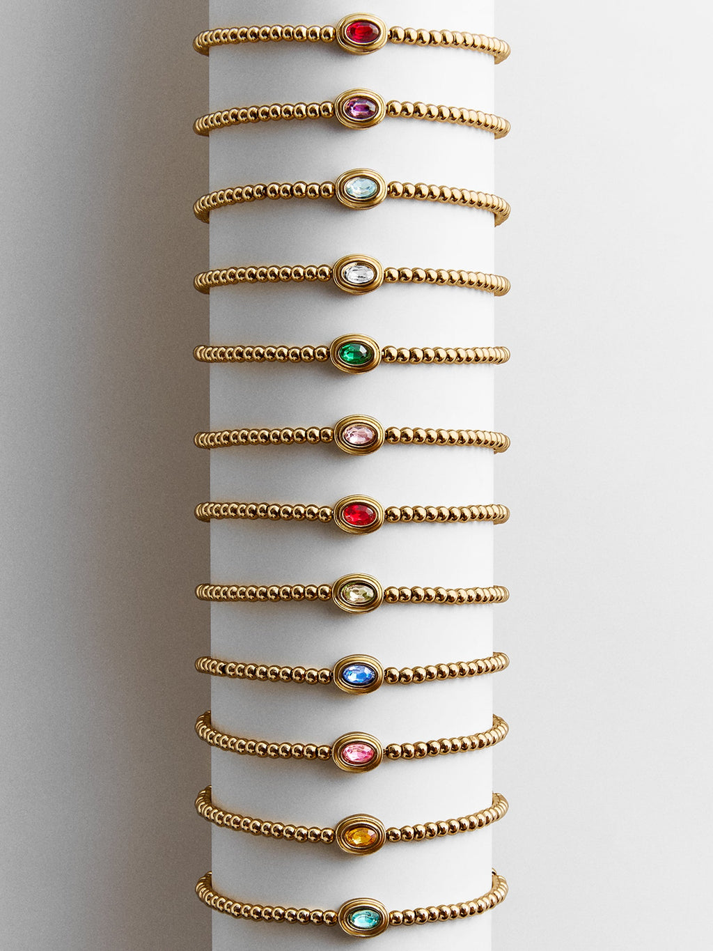 Valerie Bezel Pisa Bracelet - Crystal