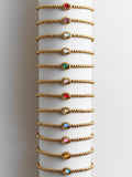 Valerie Bezel Pisa Bracelet - Crystal