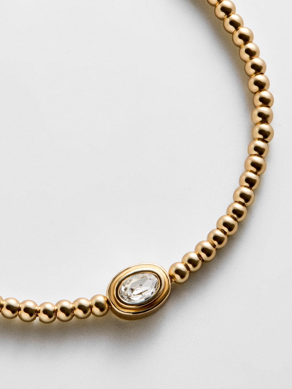 Valerie Bezel Pisa Bracelet - Crystal