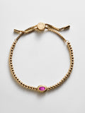 Valerie Bezel Pisa Bracelet - Rose