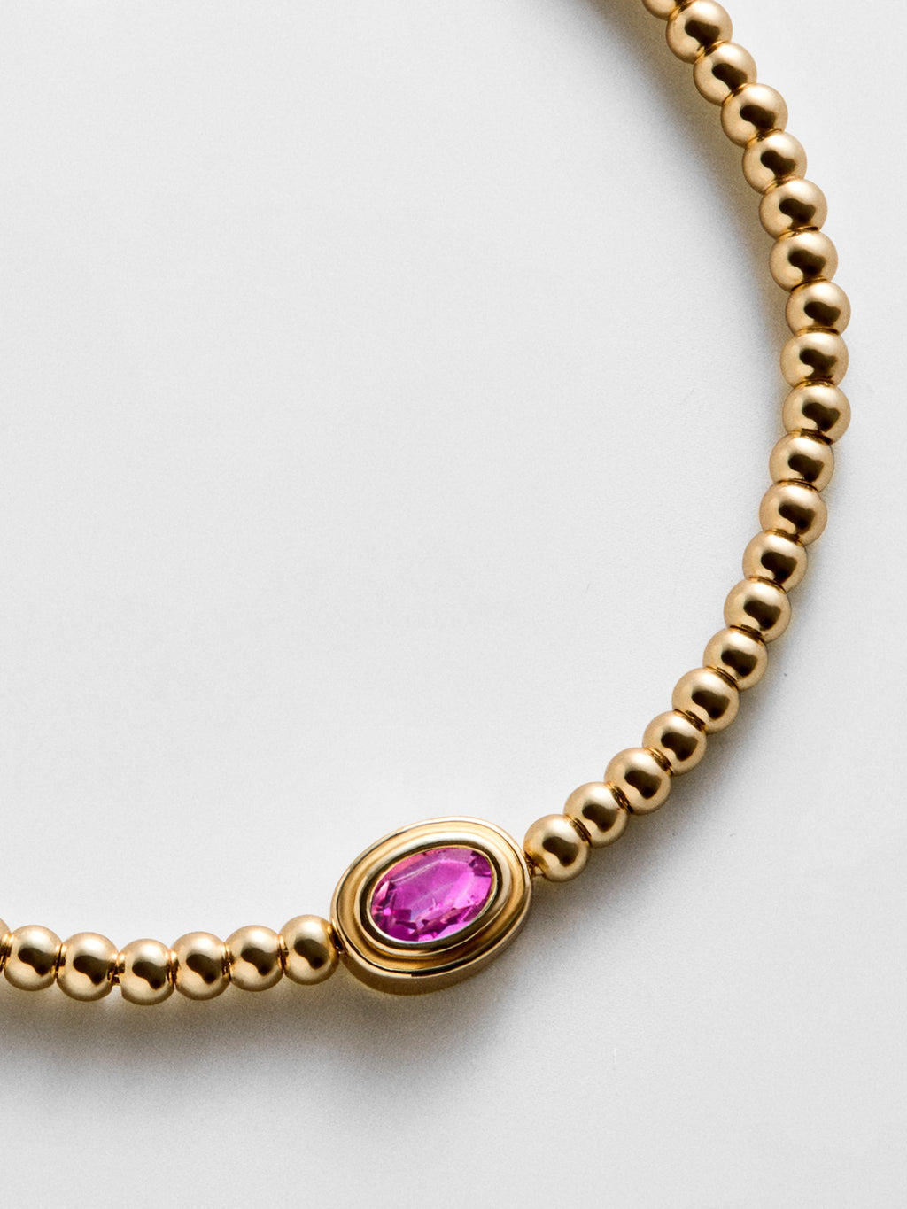 Valerie Bezel Pisa Bracelet - Rose