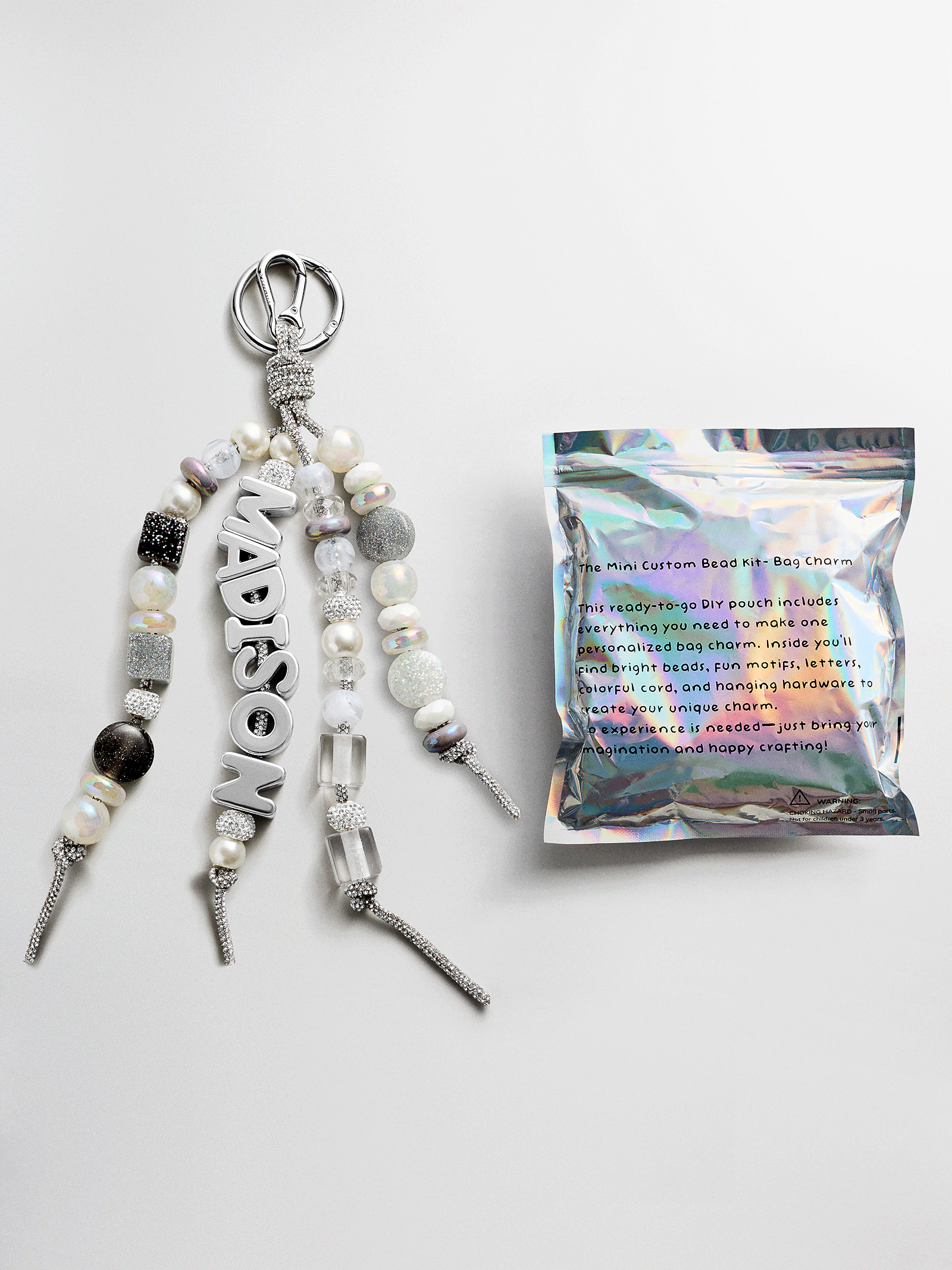 The Mini Custom Bead Kit - Silver/Bead Mix