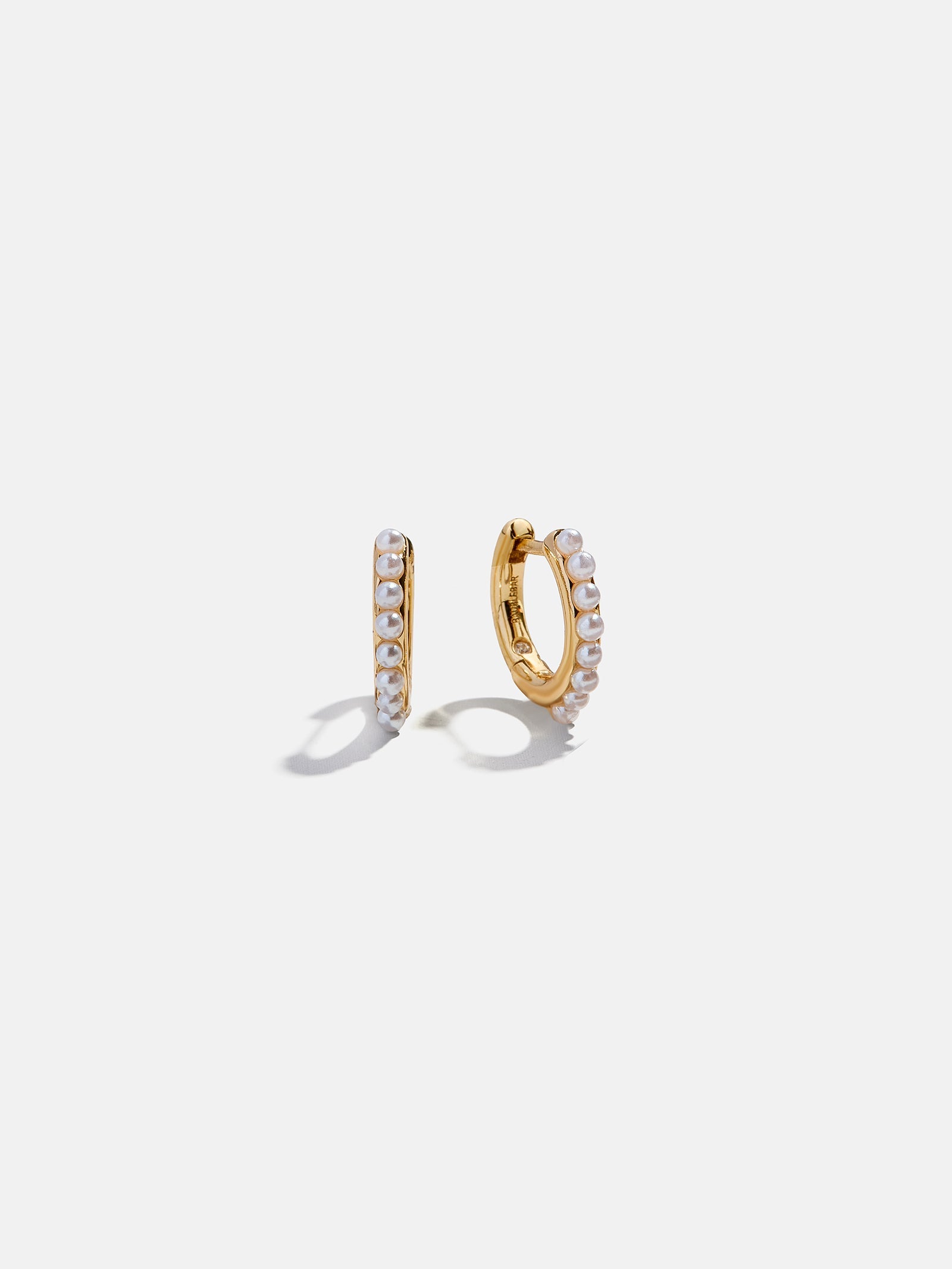 Sienna 14K Gold Kids' Earrings - Gold/Pearl