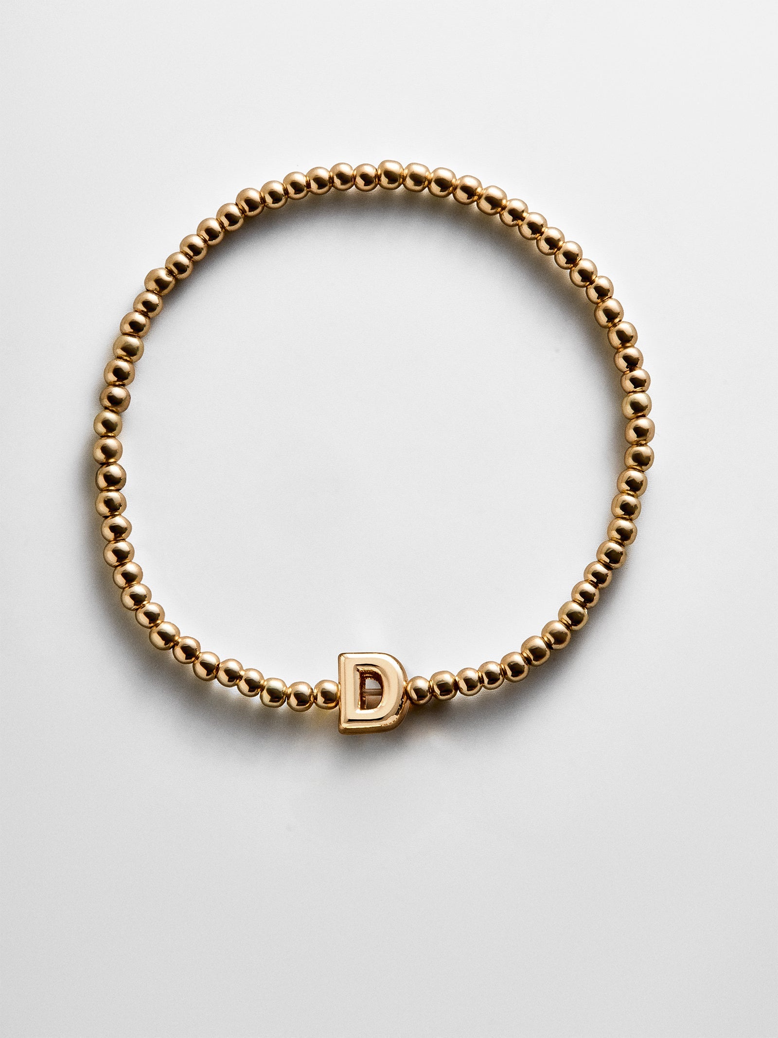 Bubble Letter Pisa Bracelet - Initial Pisa Bracelet