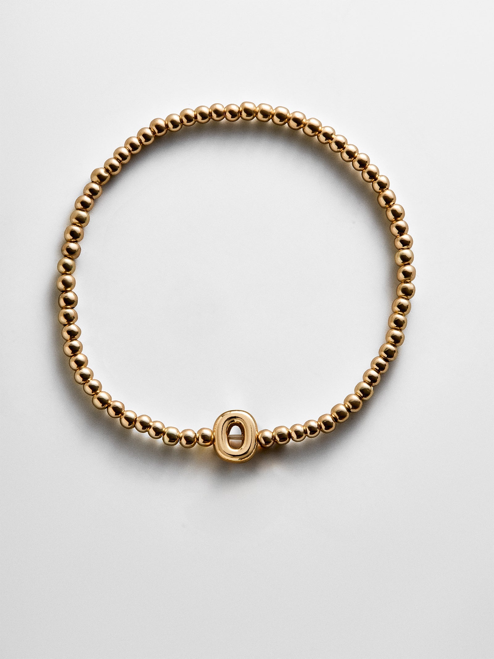 Bubble Letter Pisa Bracelet - Initial Pisa Bracelet