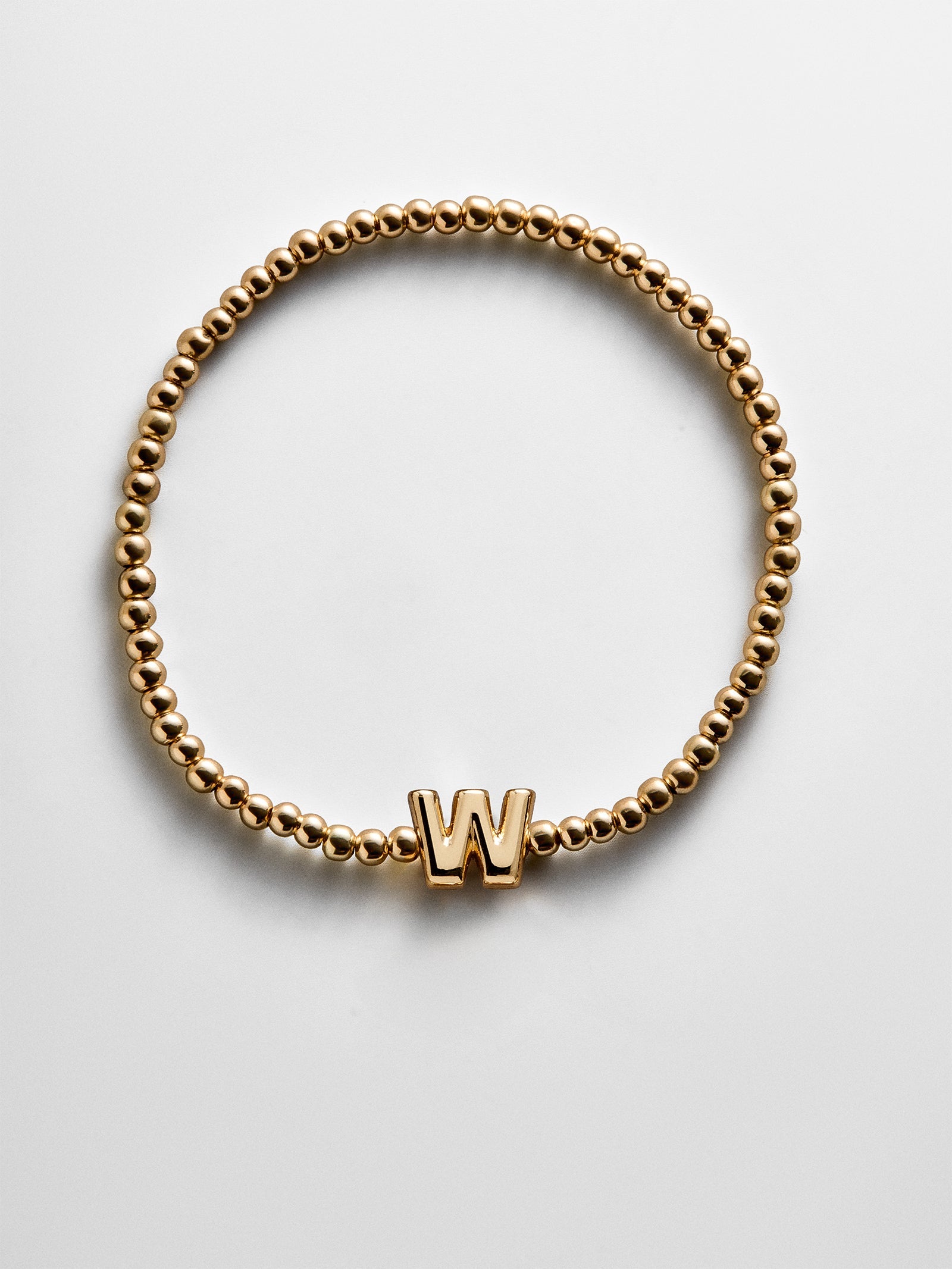 Bubble Letter Pisa Bracelet - Initial Pisa Bracelet