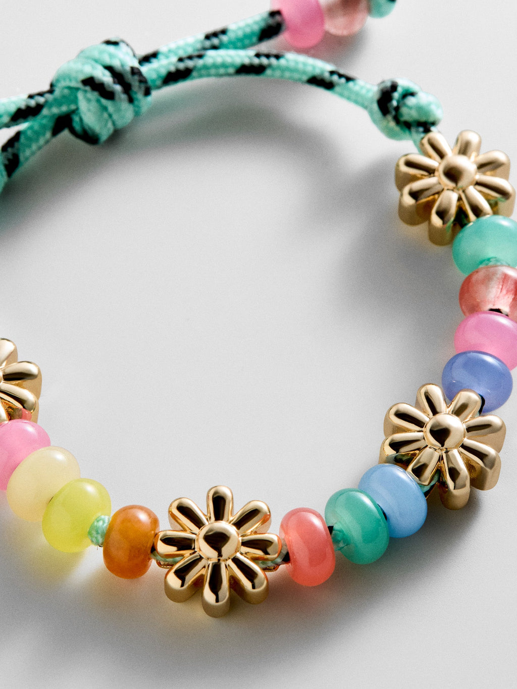 Happy Here Beaded Bracelet - Flower