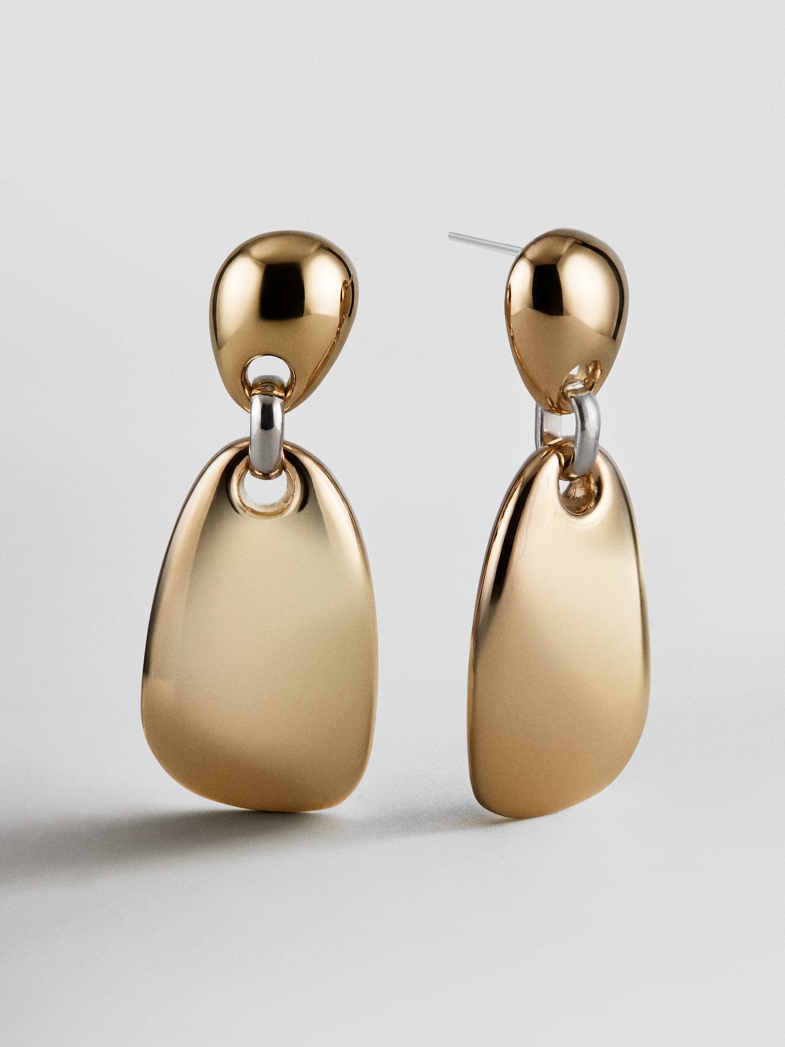 Maude Statement Earrings - Gold