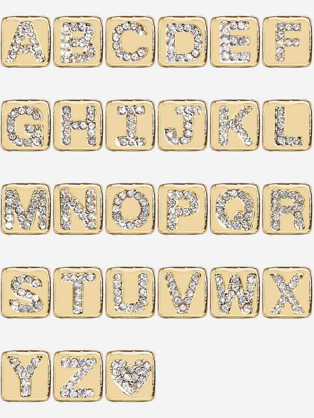 Custom Block Letter Semi-Precious Paracord Necklace - Brown