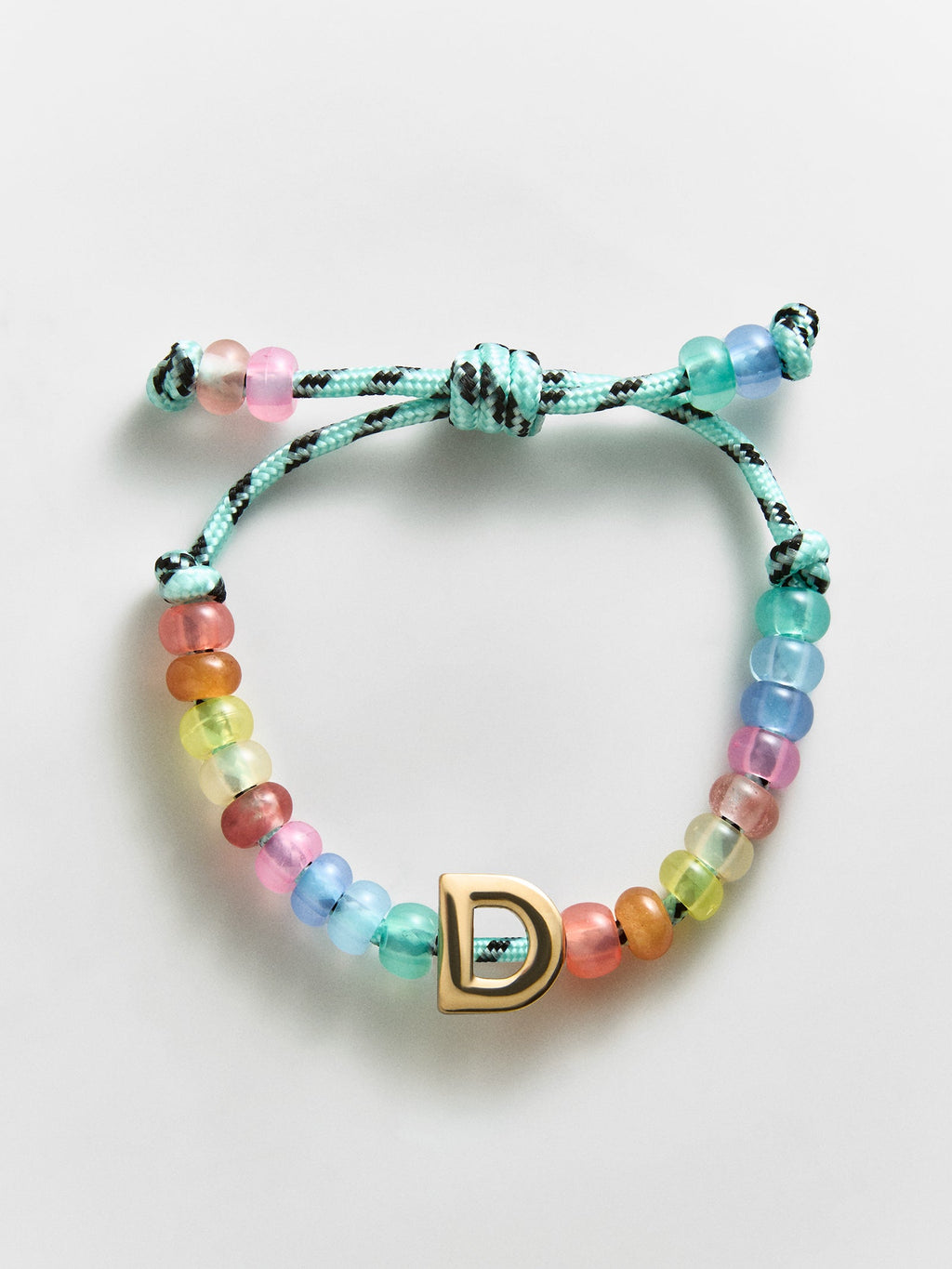 Marjorie Waterproof Initial Bracelet - Multi/Gold