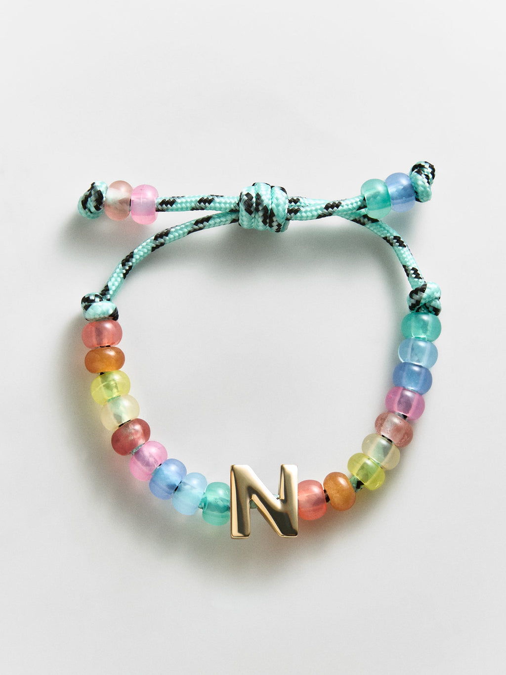 Marjorie Waterproof Initial Bracelet - Multi/Gold