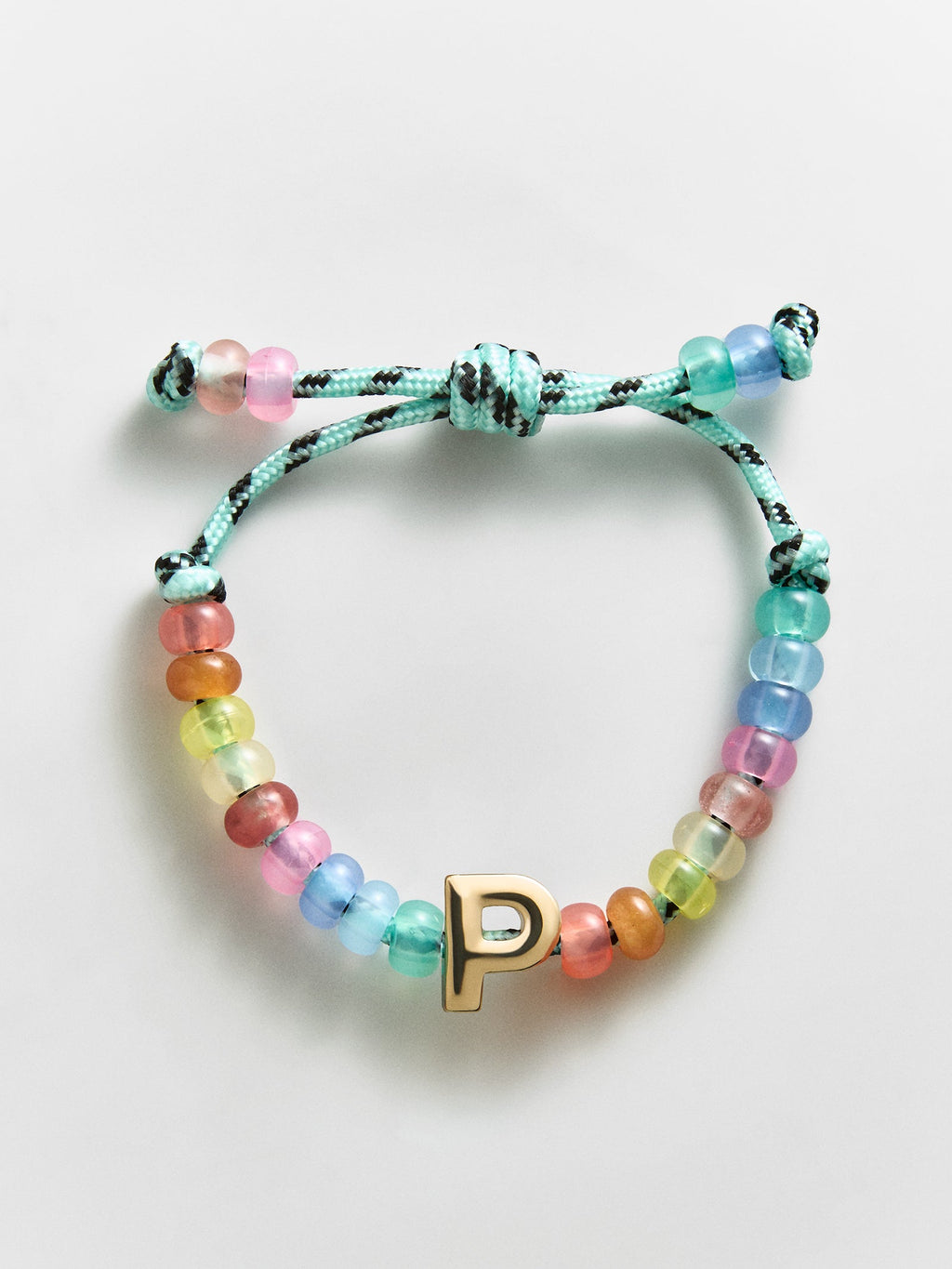 Marjorie Waterproof Initial Bracelet - Multi/Gold