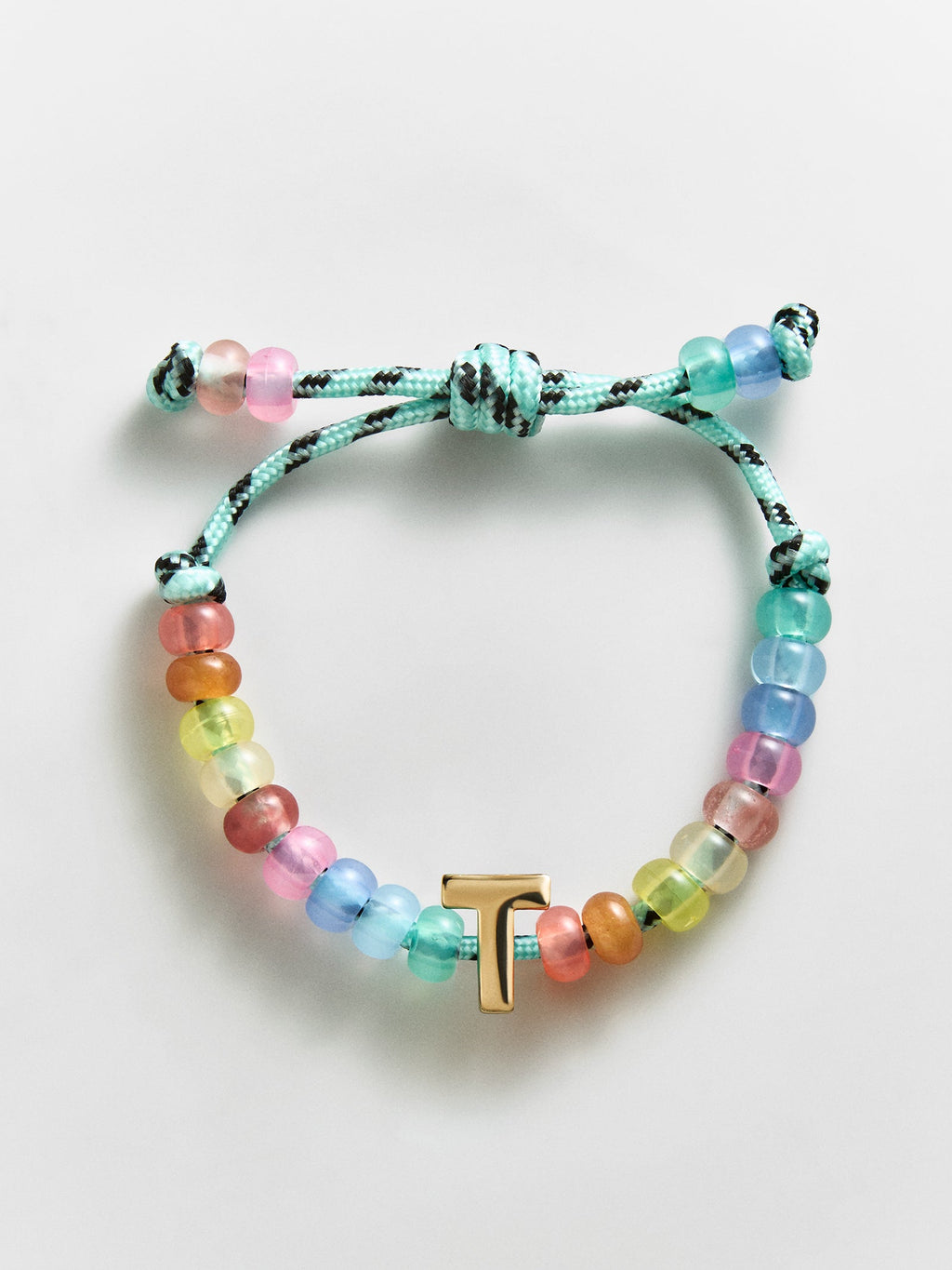Marjorie Waterproof Initial Bracelet - Multi/Gold