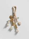 Sun Washed Bag Charm - Seashell