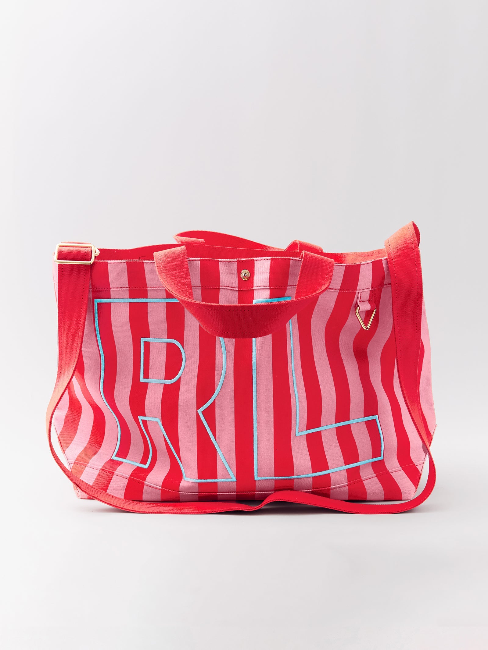 Striped Custom Alpha Tote - Custom Cabana