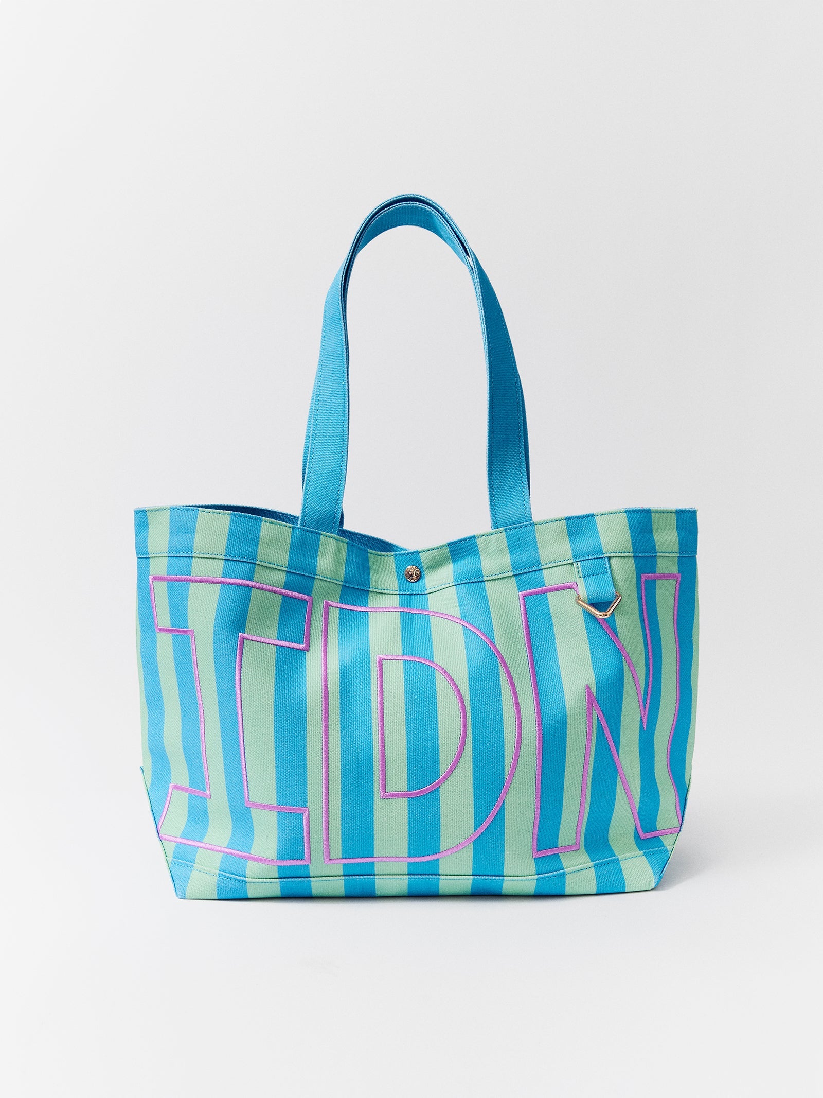 Striped Custom Alpha Tote - Custom Breeze