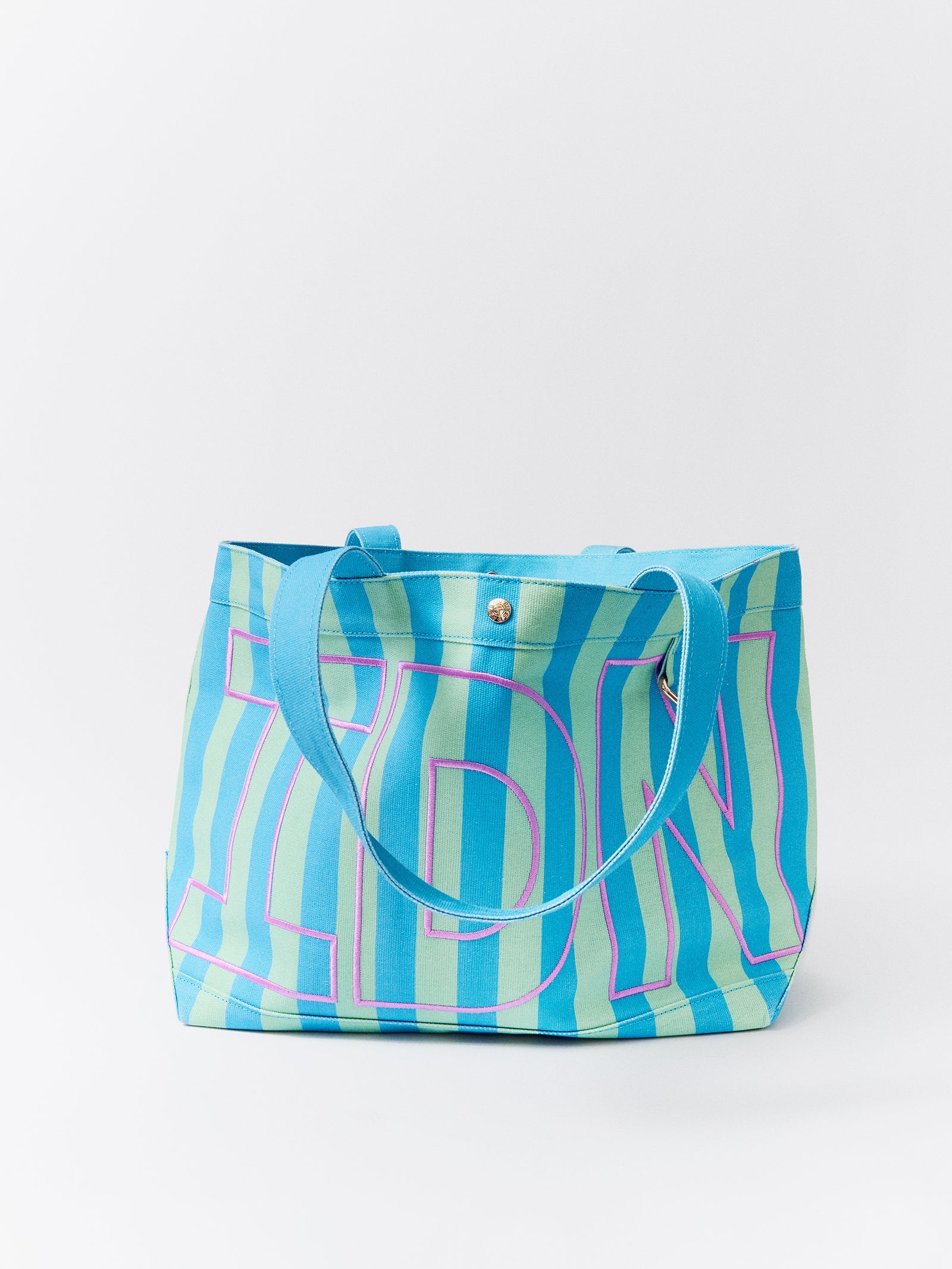 Striped Custom Alpha Tote - Custom Breeze