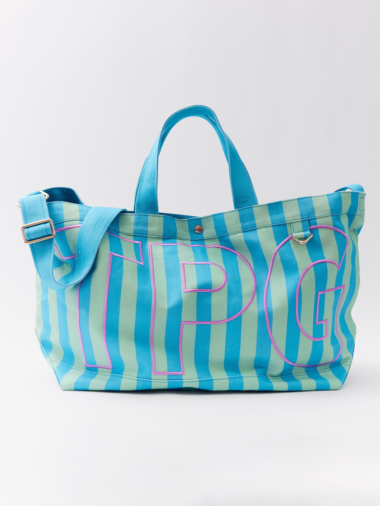 Striped Custom Alpha Tote - Custom Breeze