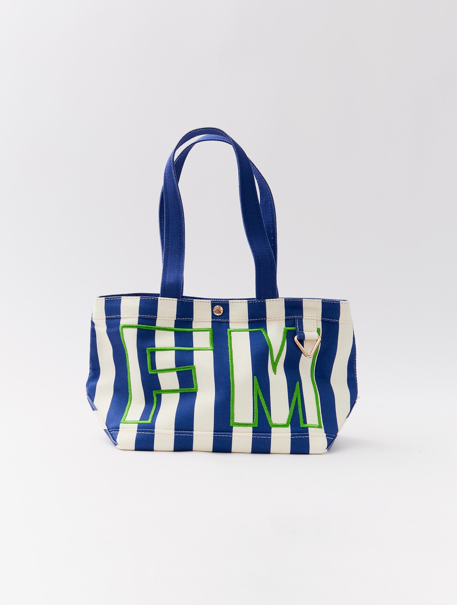 Striped Custom Alpha Tote - Custom Harbor