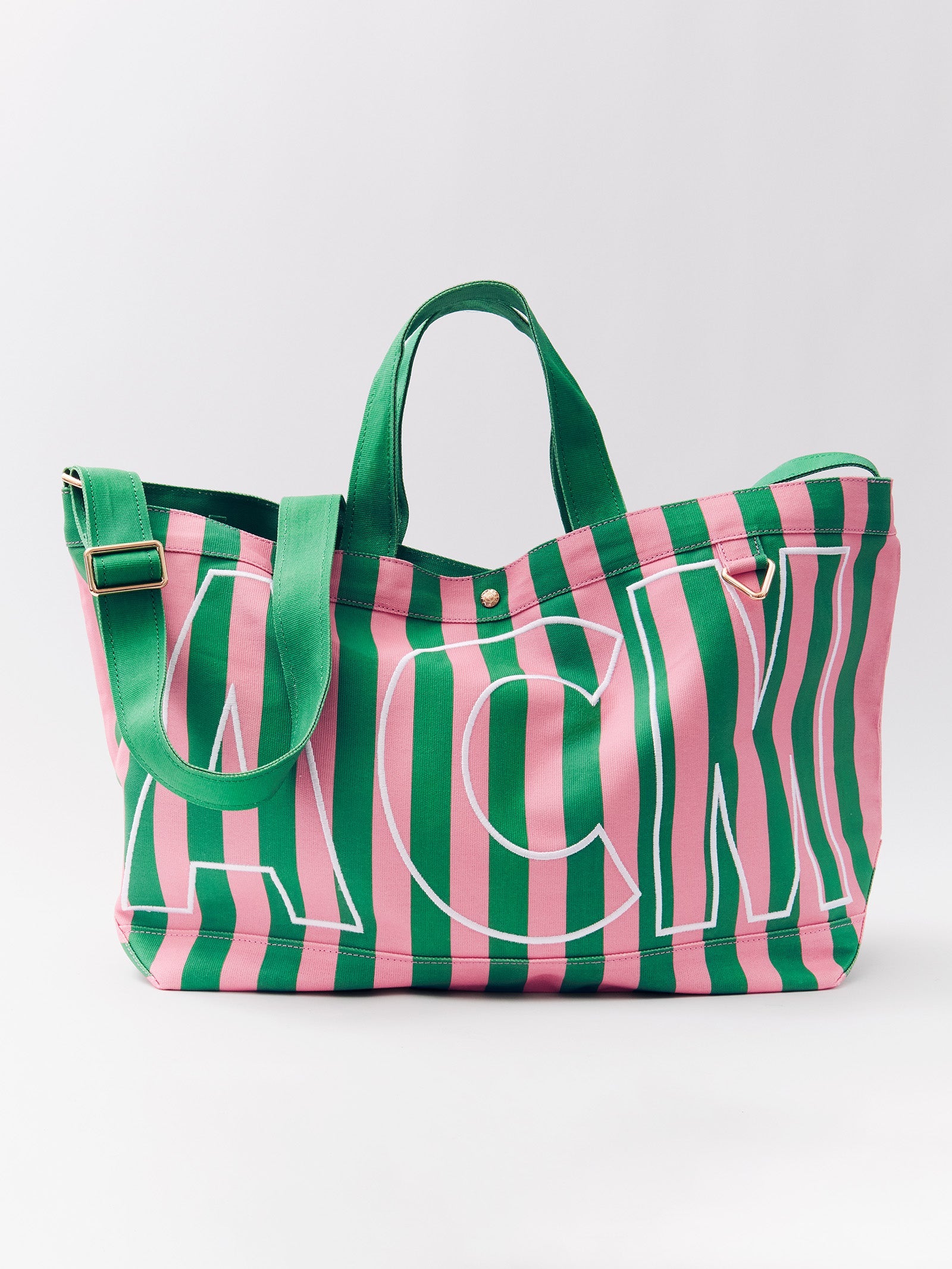 Striped Custom Alpha Tote - Custom Grove
