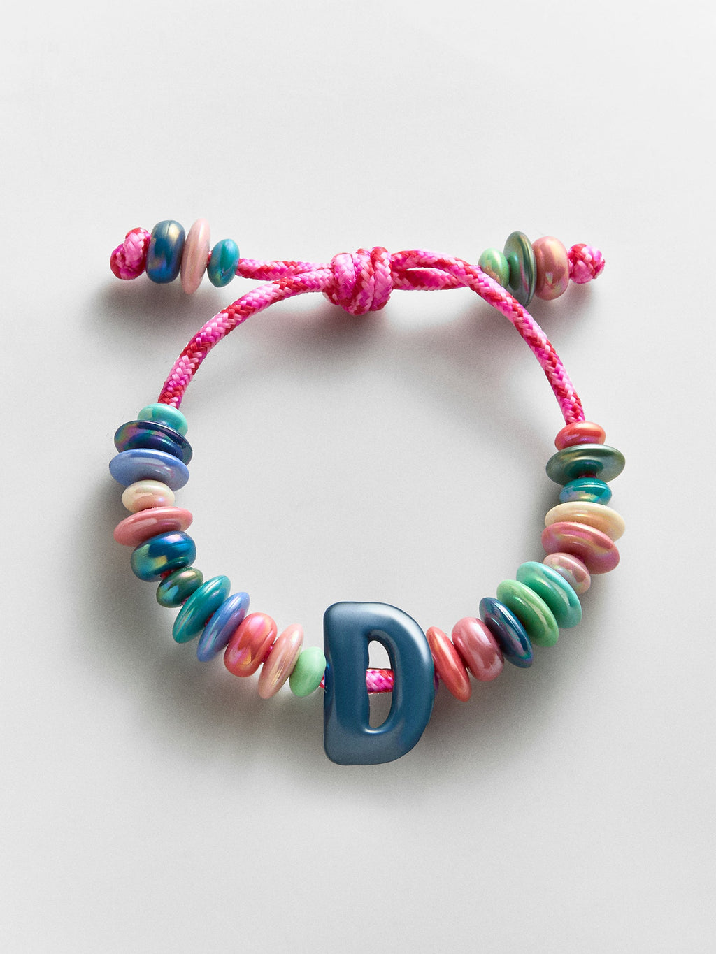 Make Waves Initial Bracelet - Multi/Navy