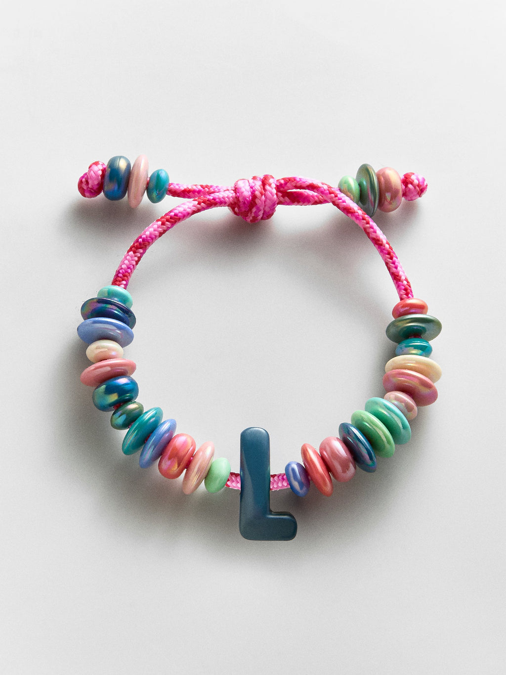 Make Waves Initial Bracelet - Multi/Navy