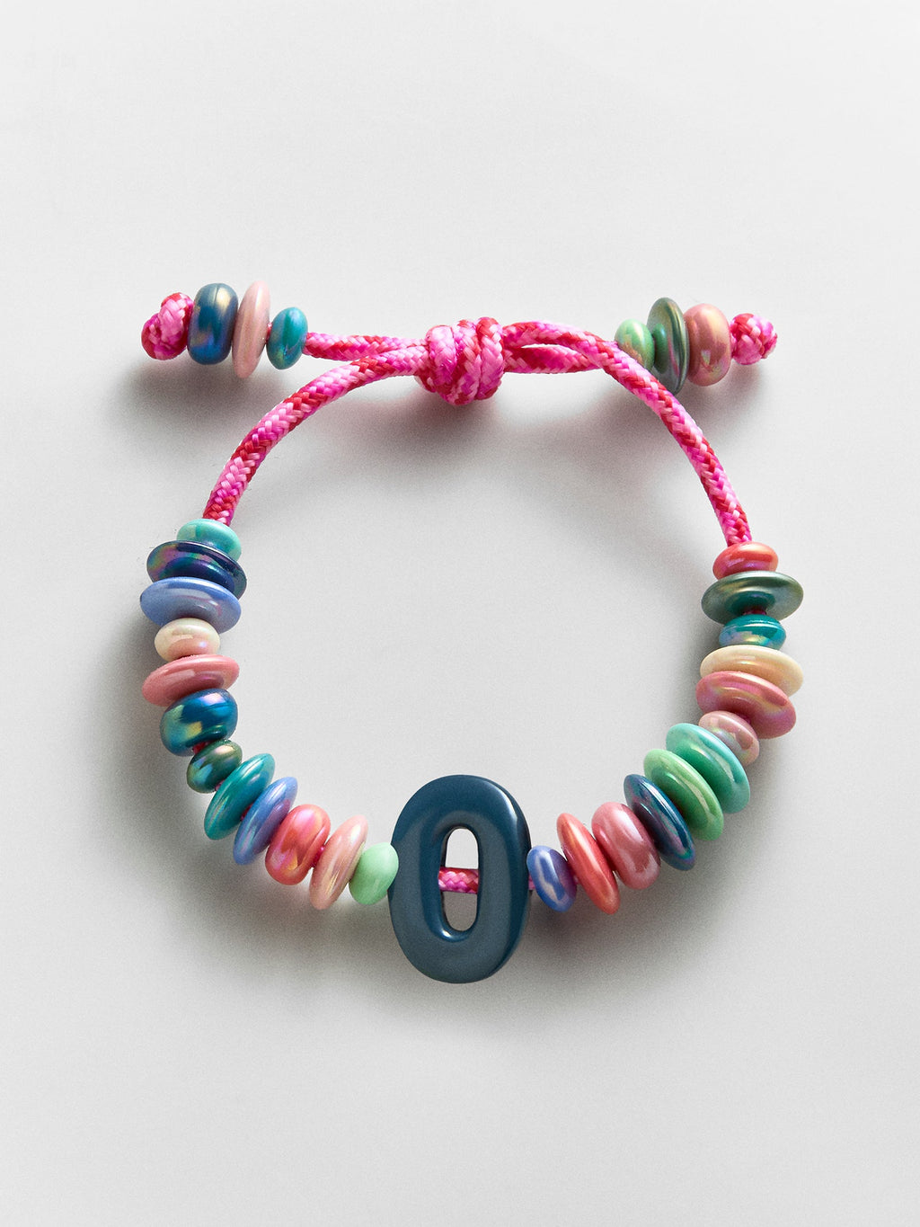 Make Waves Initial Bracelet - Multi/Navy
