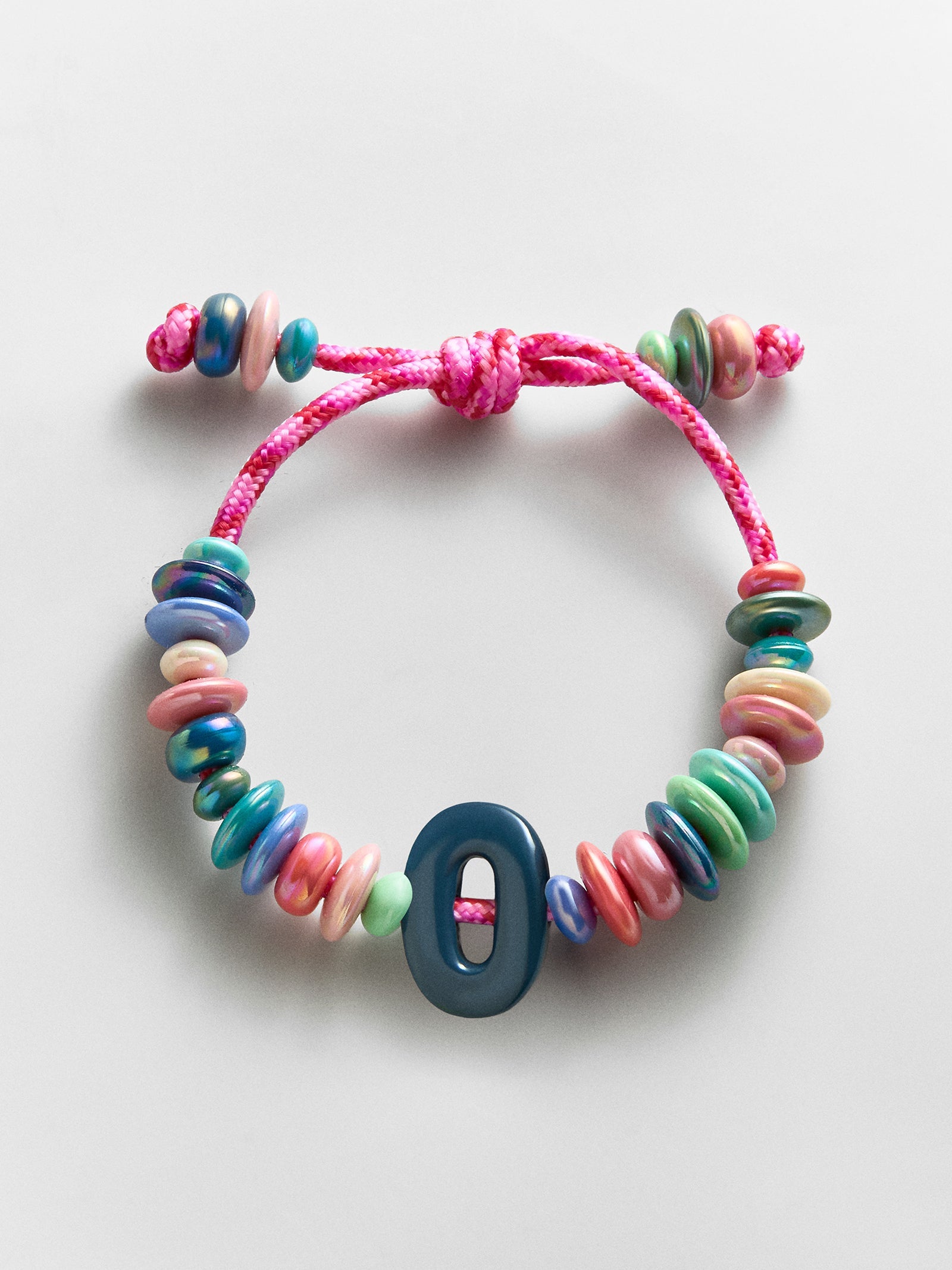 Make Waves Initial Bracelet - Multi/Navy