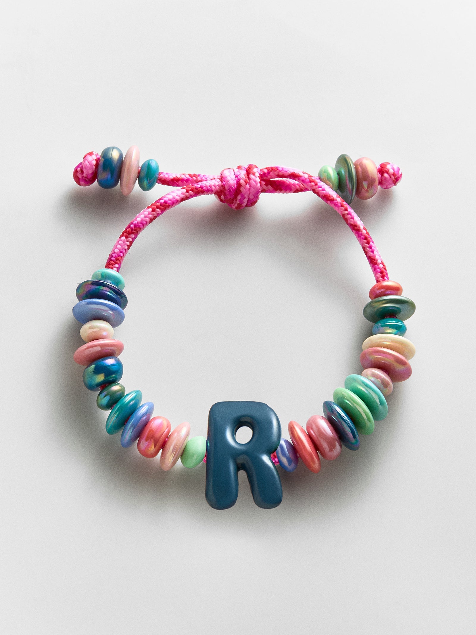 Make Waves Initial Bracelet - Multi/Navy