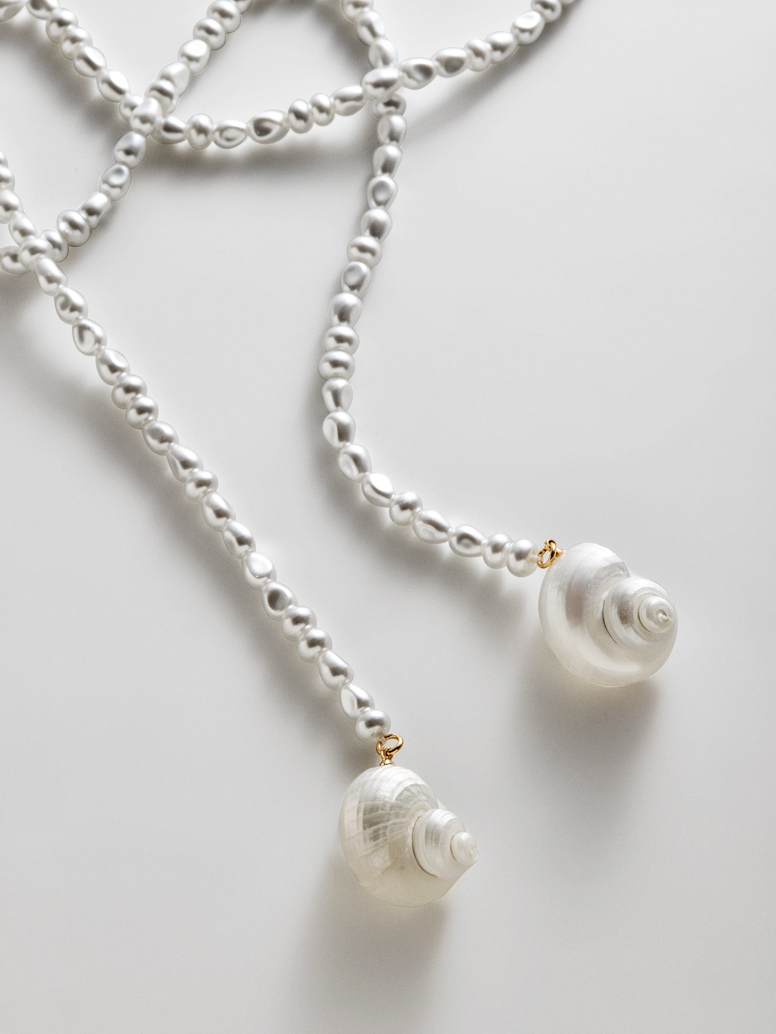 Santana Shell Belly Chain - Pearl