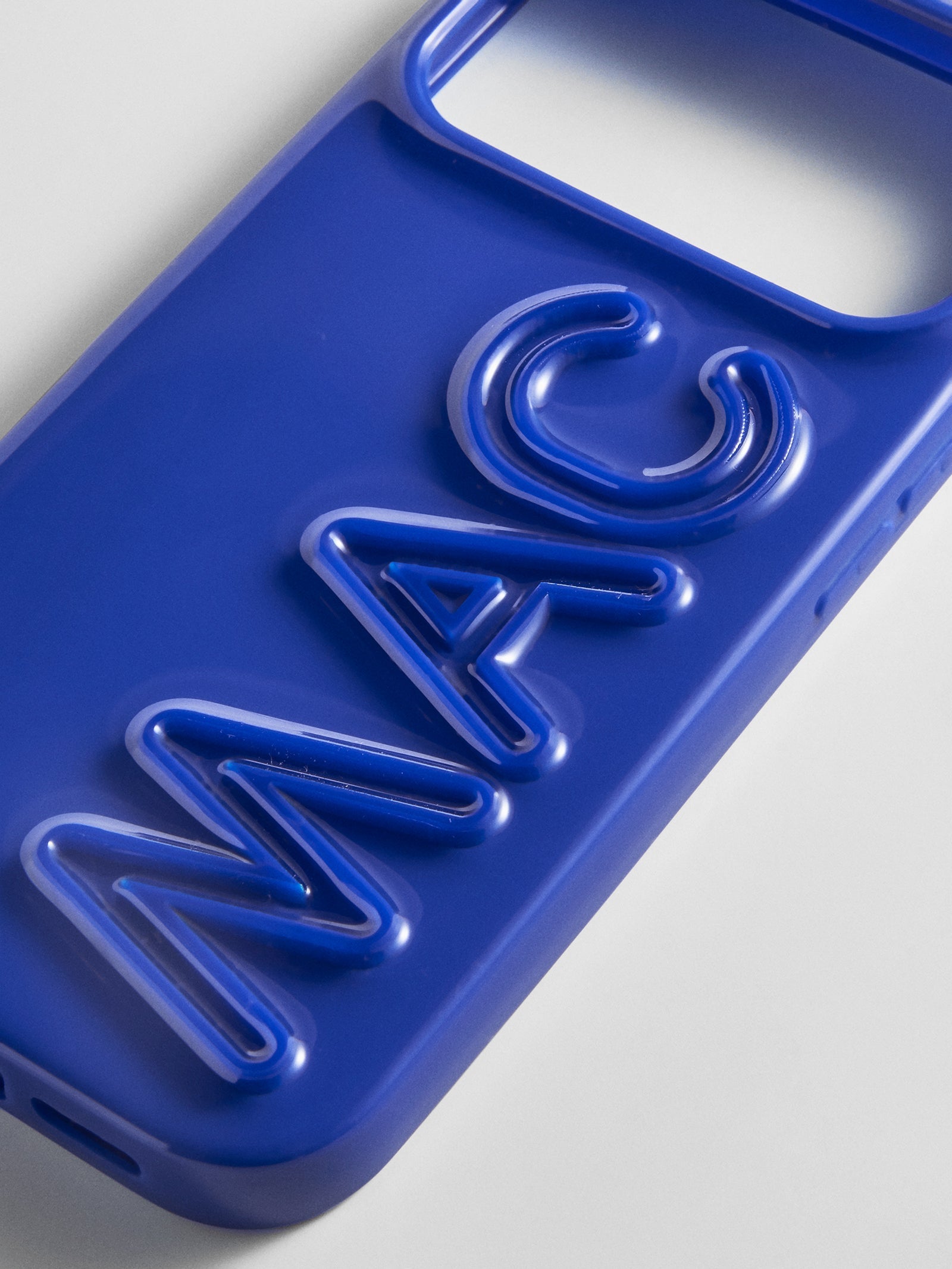 Fine Line Custom iPhone Case - Cobalt Blue/Cobalt Blue