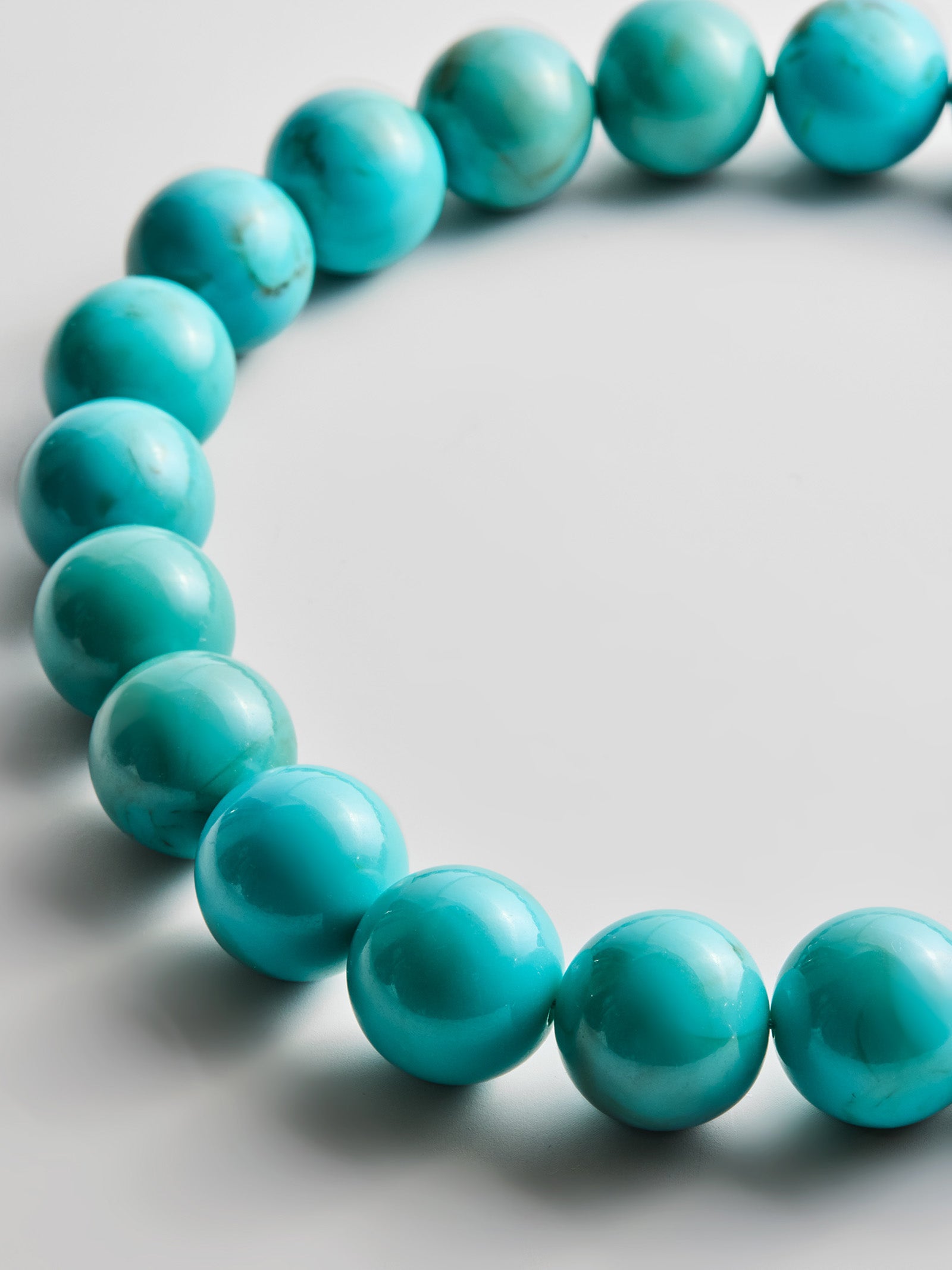 Jane Beaded Necklace - Turquoise Bead