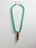 Sun Drift Semi-Precious Pendant Necklace - Fish