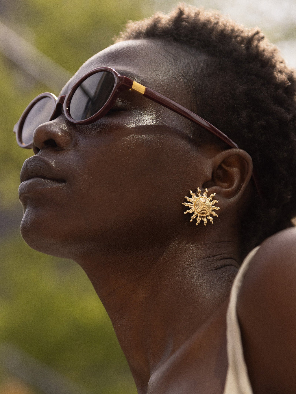 Catching Sunshine Earrings - Sun