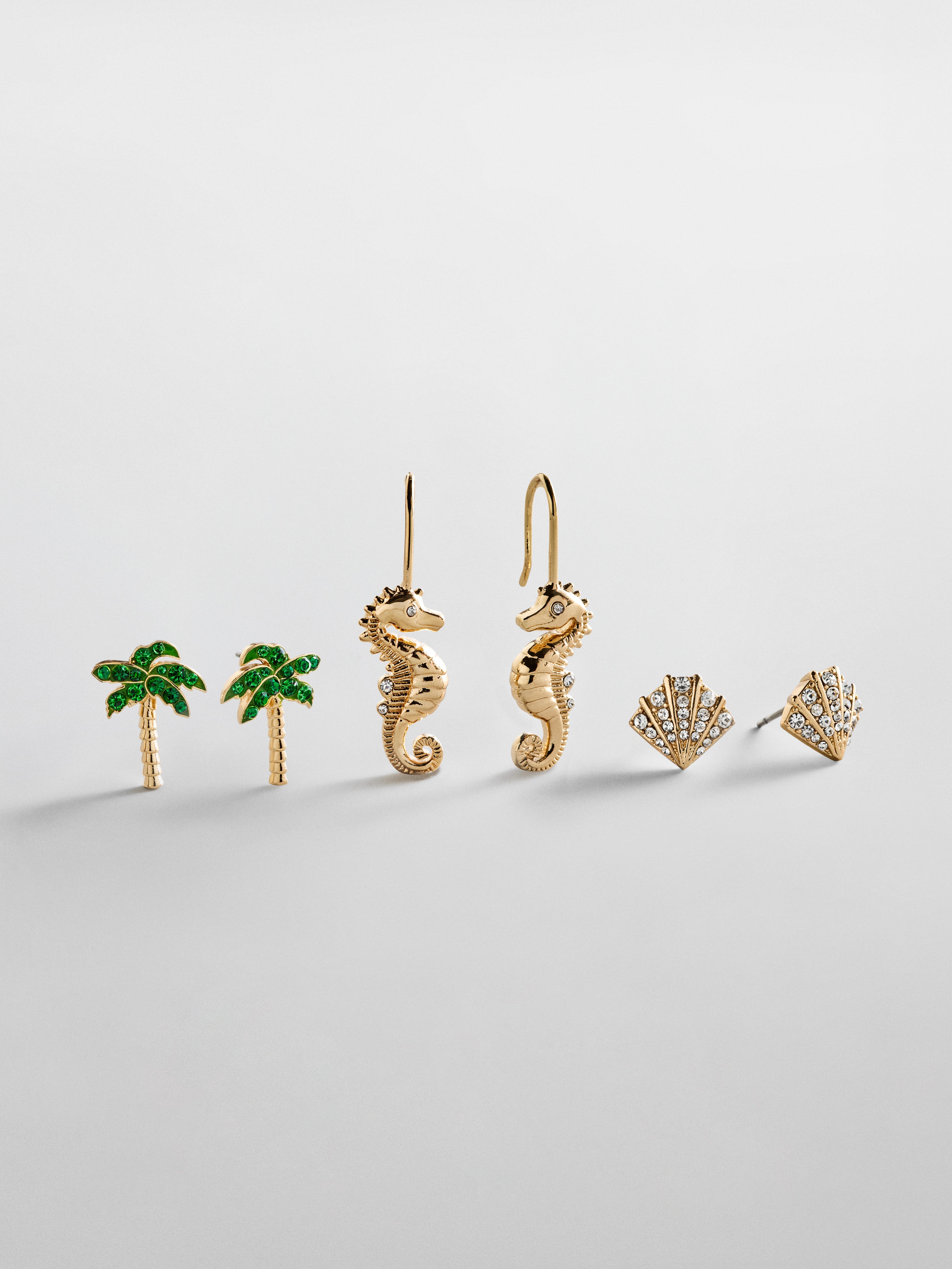 On the Horizon Earring Set - Seahorse