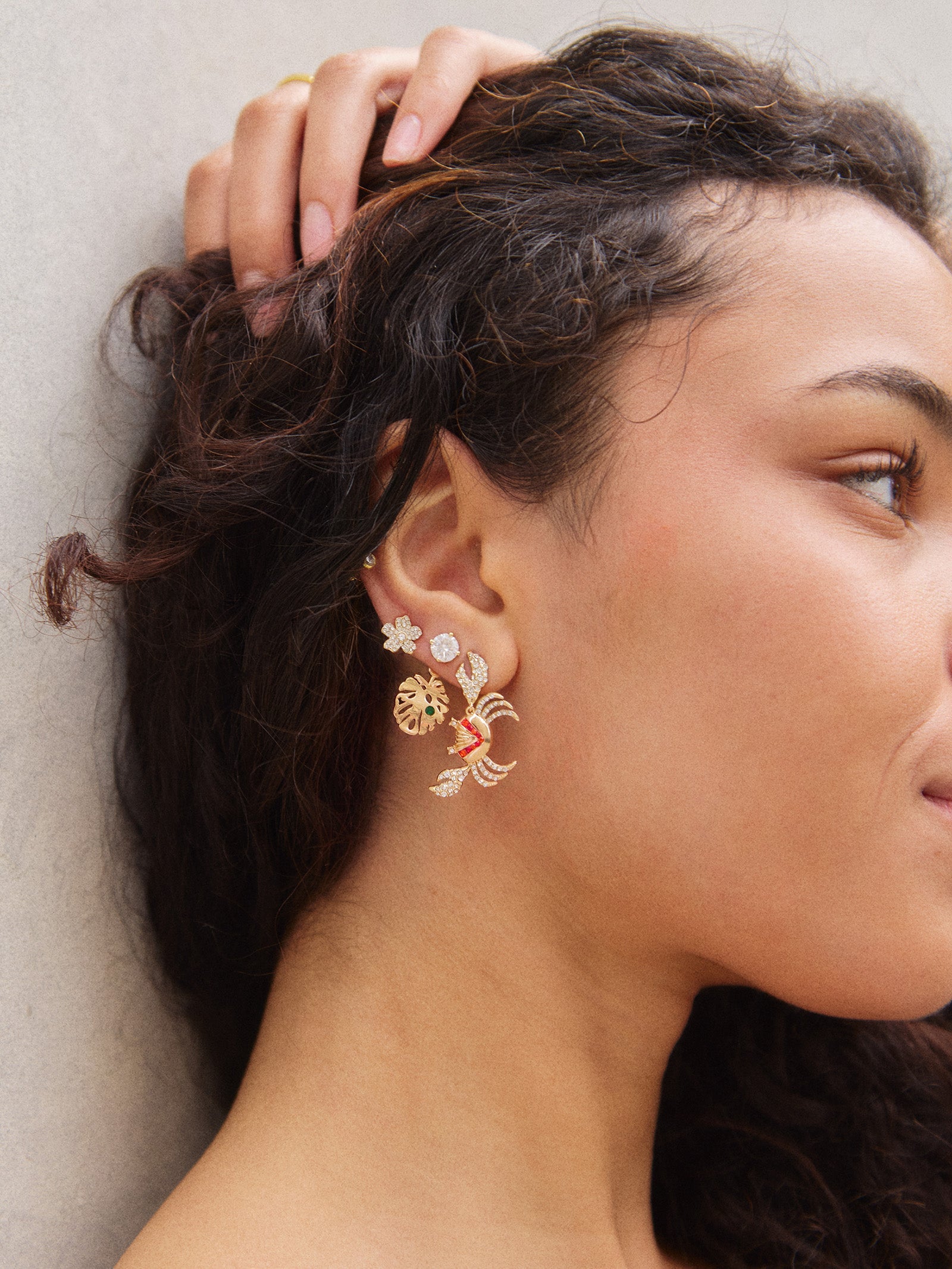 Shore Thing Earring Set - Crab