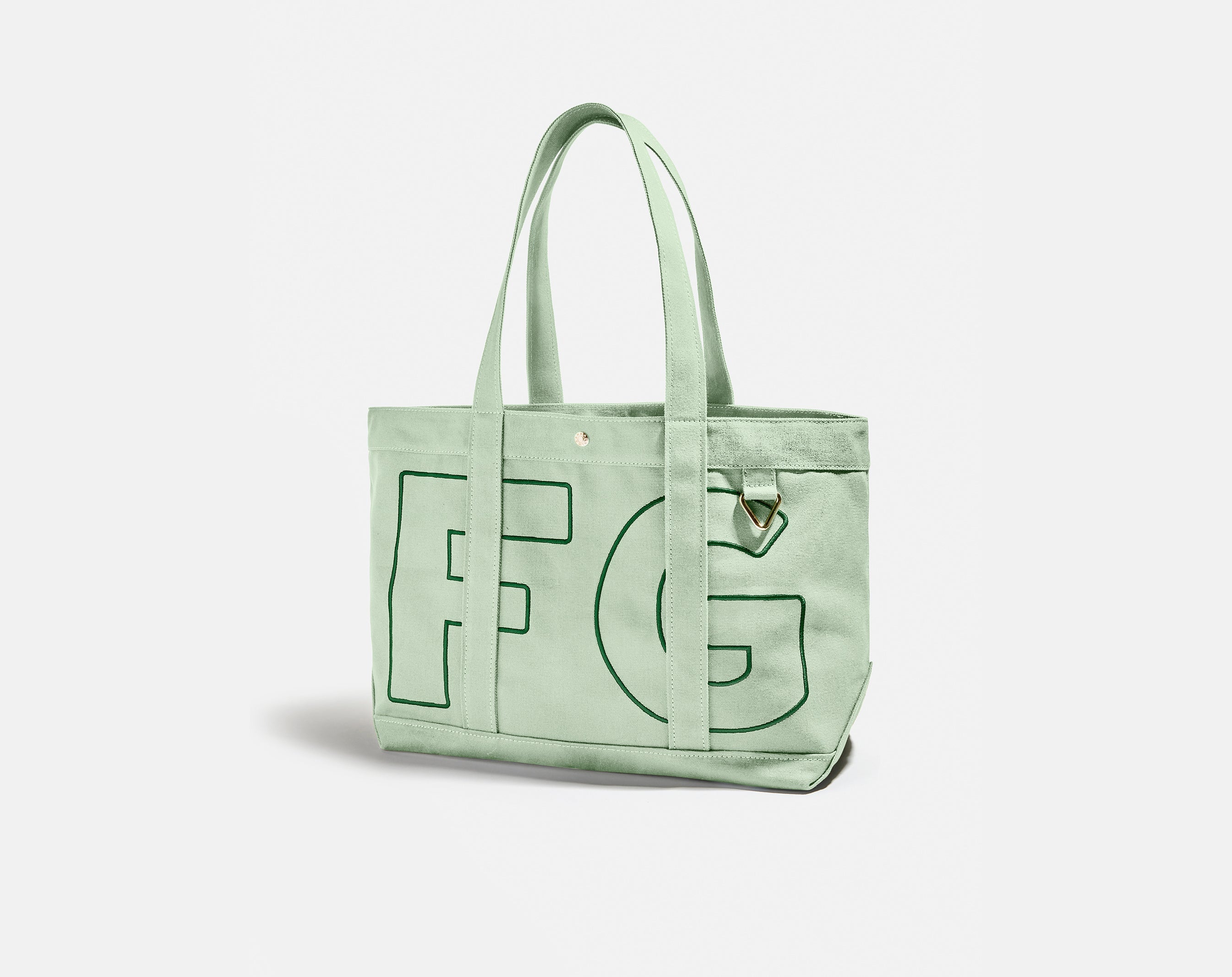 Solid Custom Alpha Tote - Pistachio Green