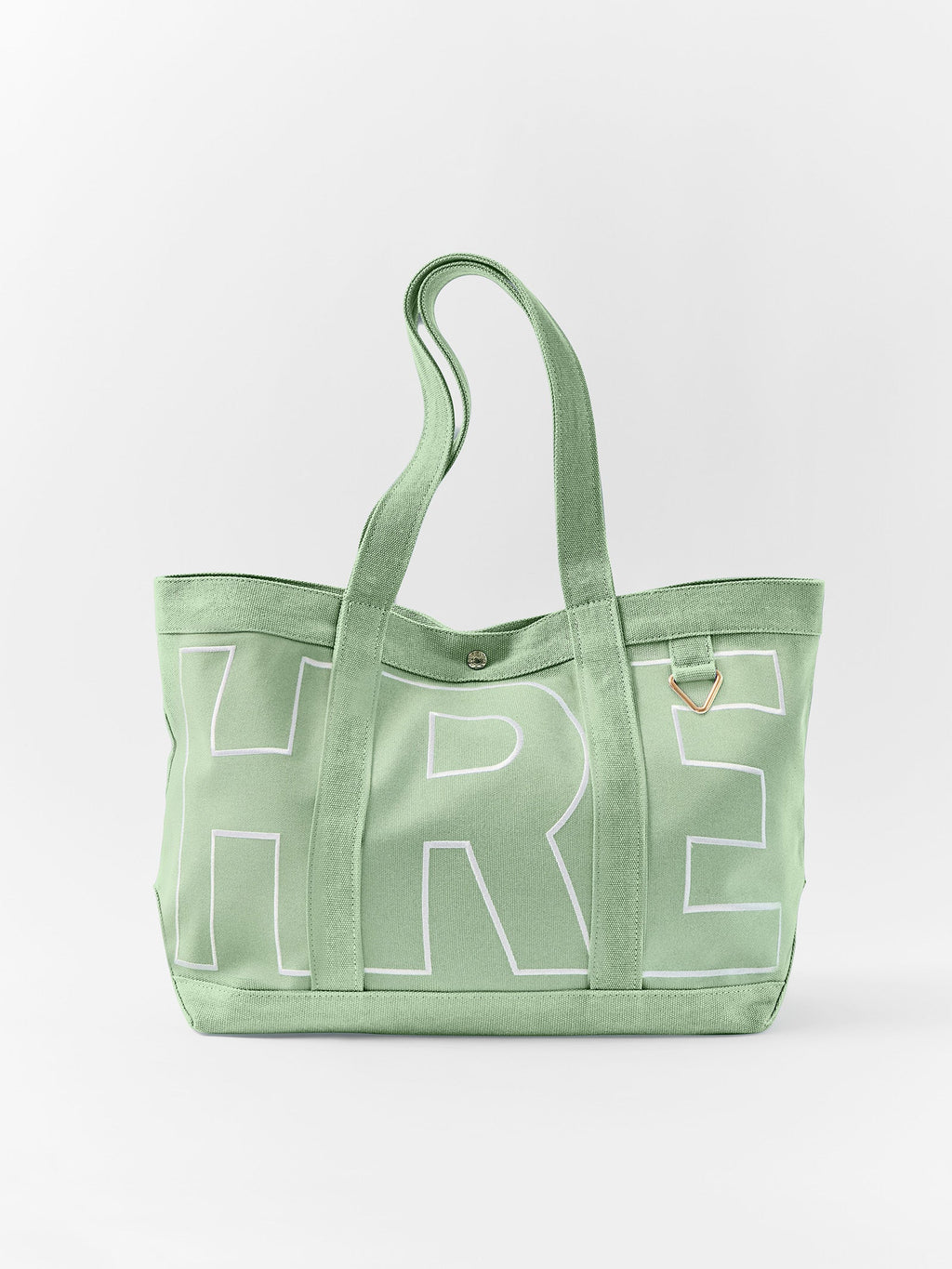 Solid Custom Alpha Tote - Pistachio Green